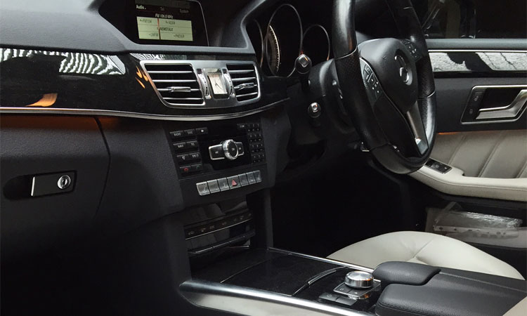 Mercedes Benz E Class Interior 1
